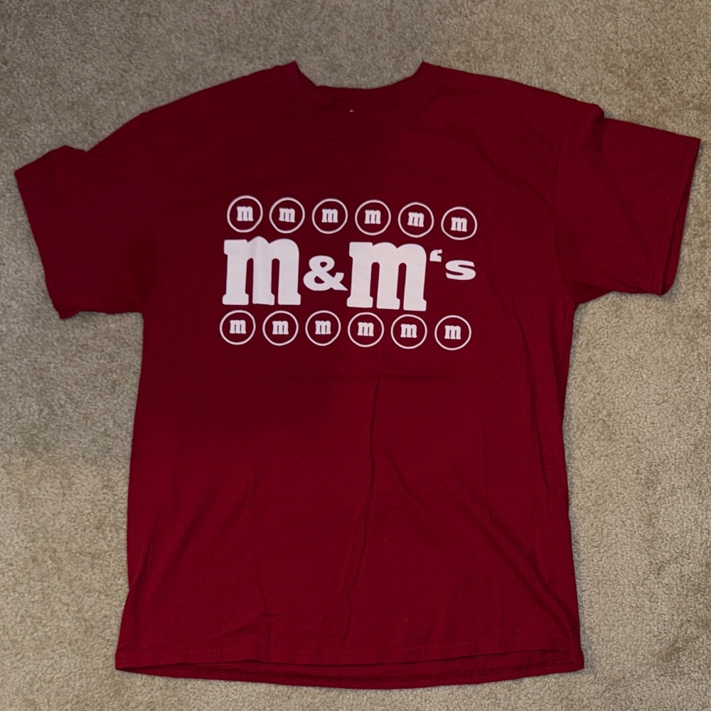 M&M'S Classic Red Short Sleeve Tee